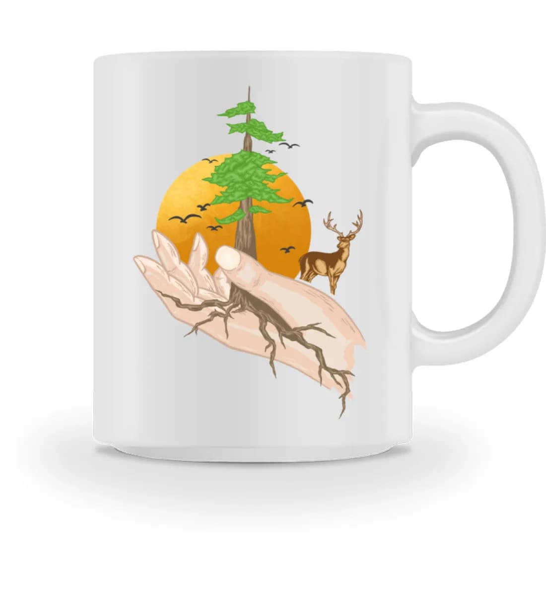 Root hands - Tasse 3