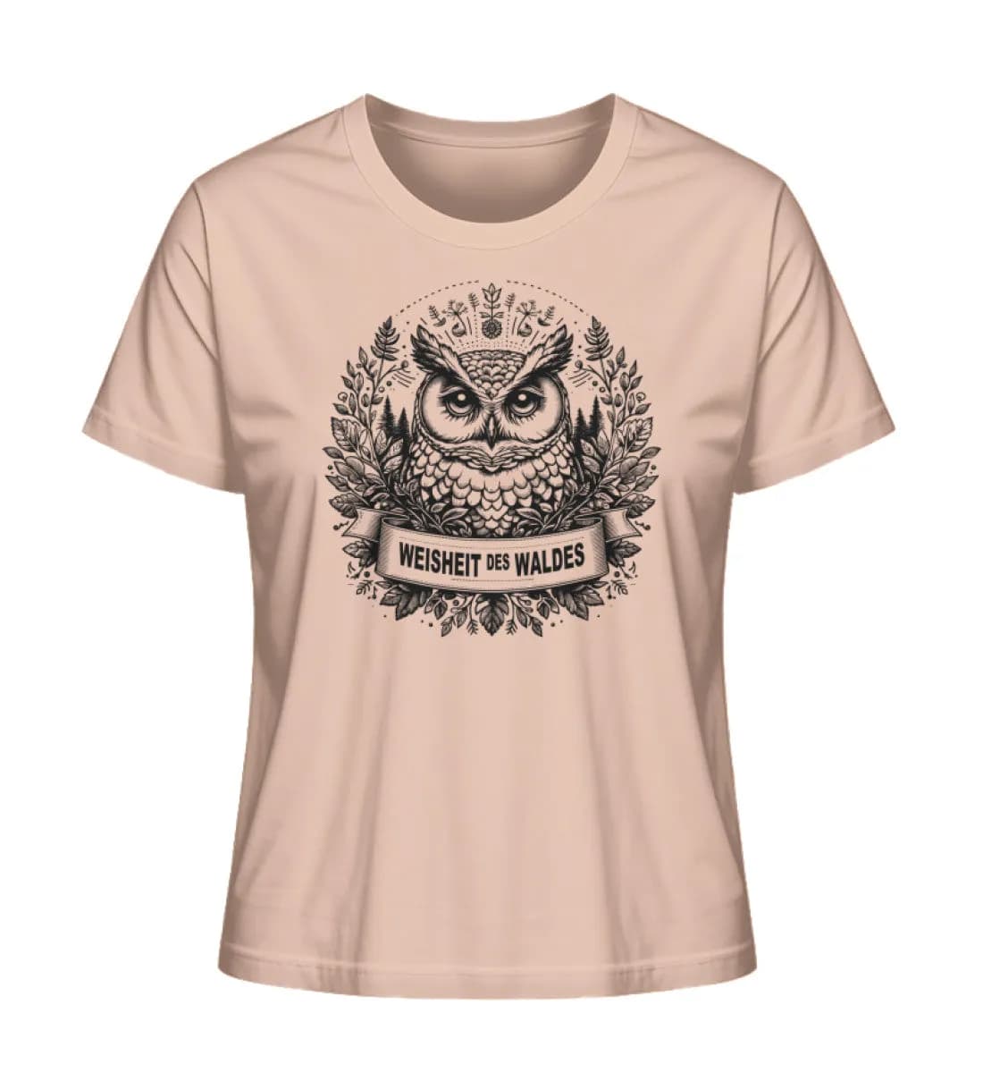 Weisheit des Waldes - Damen Premium Bio Shirt 4