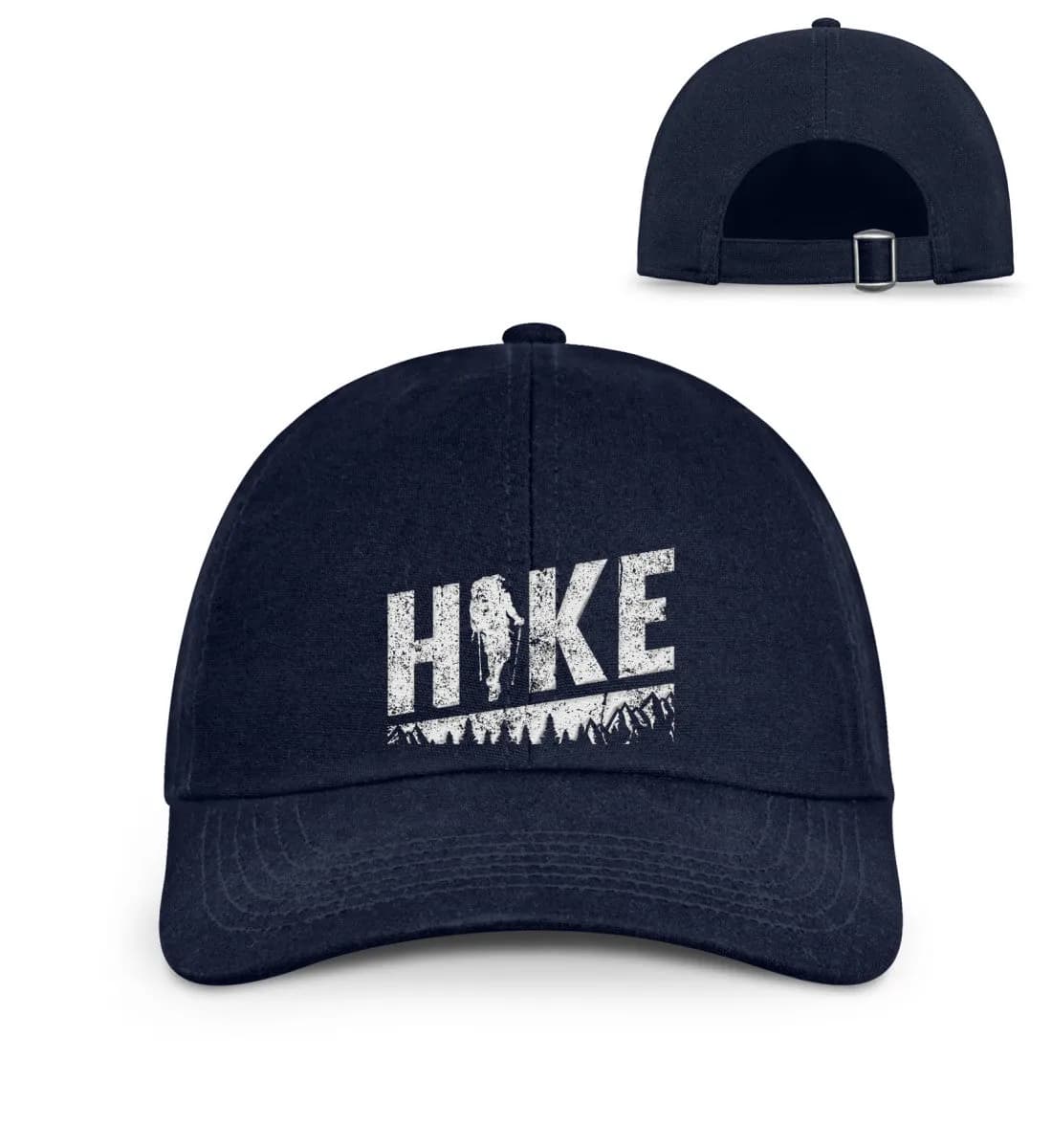 Hike - Organic Baseball Cap mit Stick 2