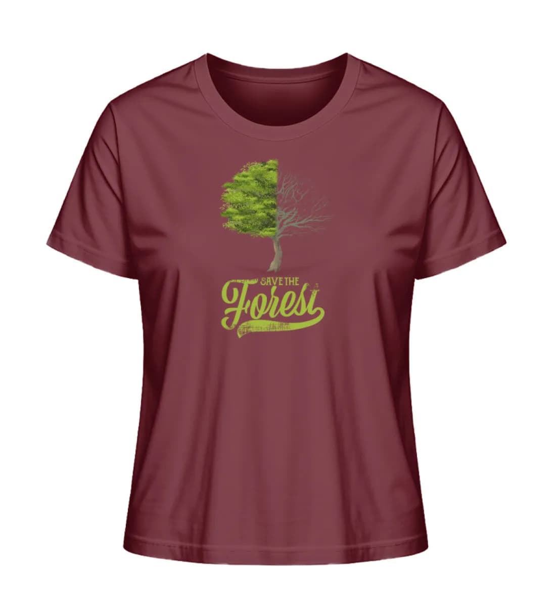 Save the forest - Damen Premium Bio Shirt 2