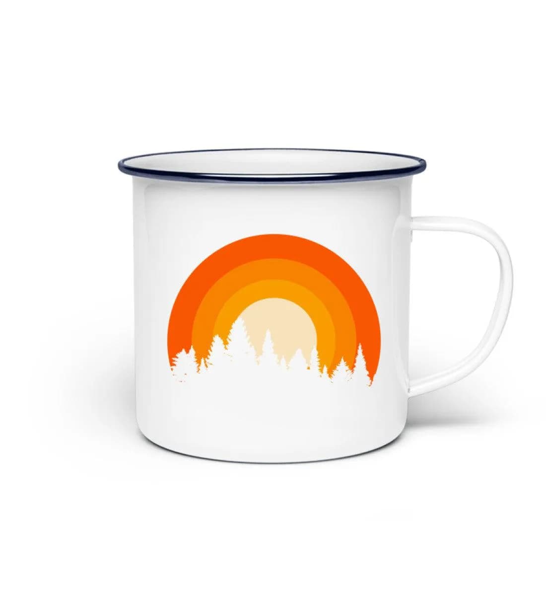 Retrowald - Emaille Tasse 3