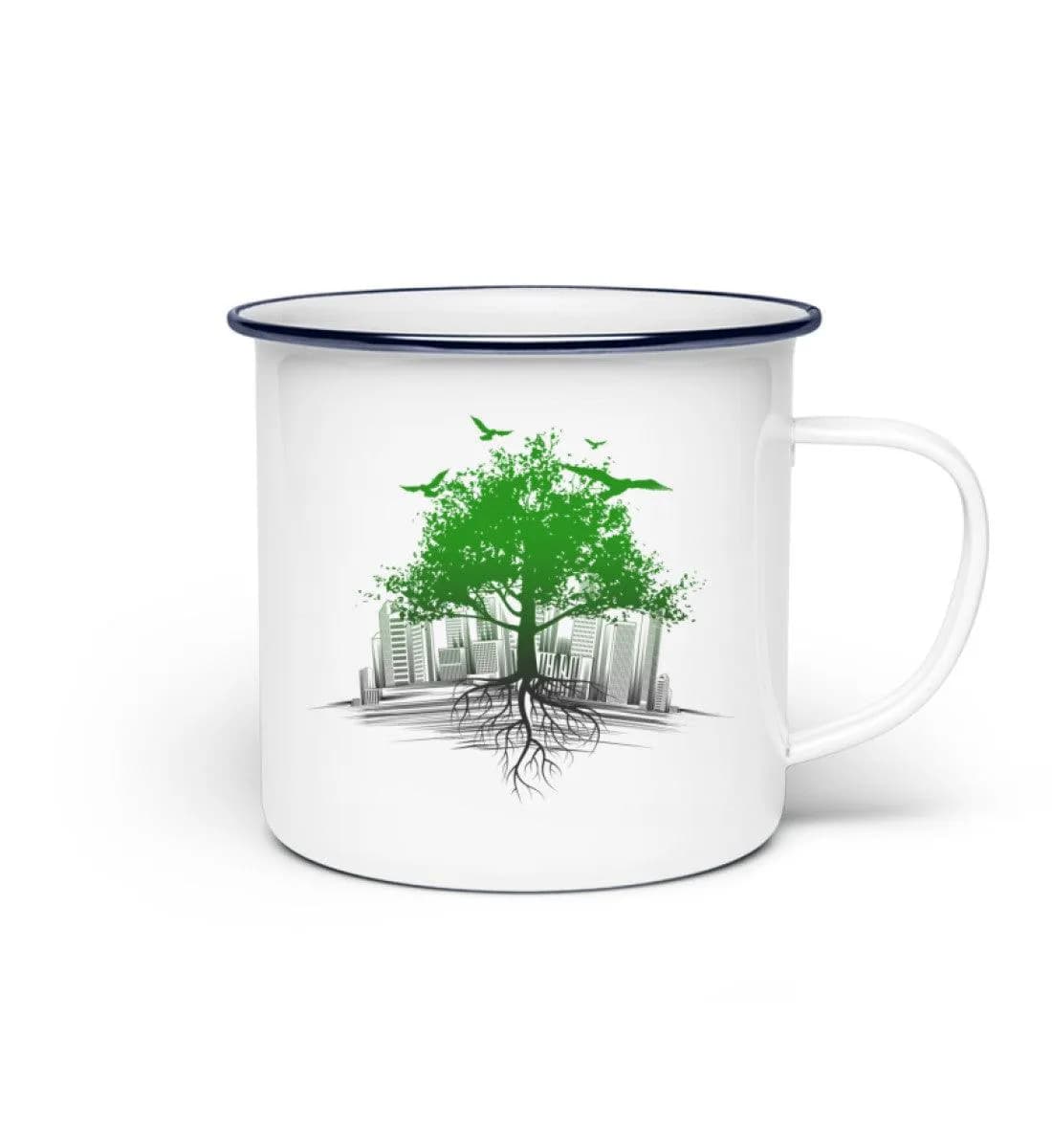 We need more trees - Emaille Tasse 2