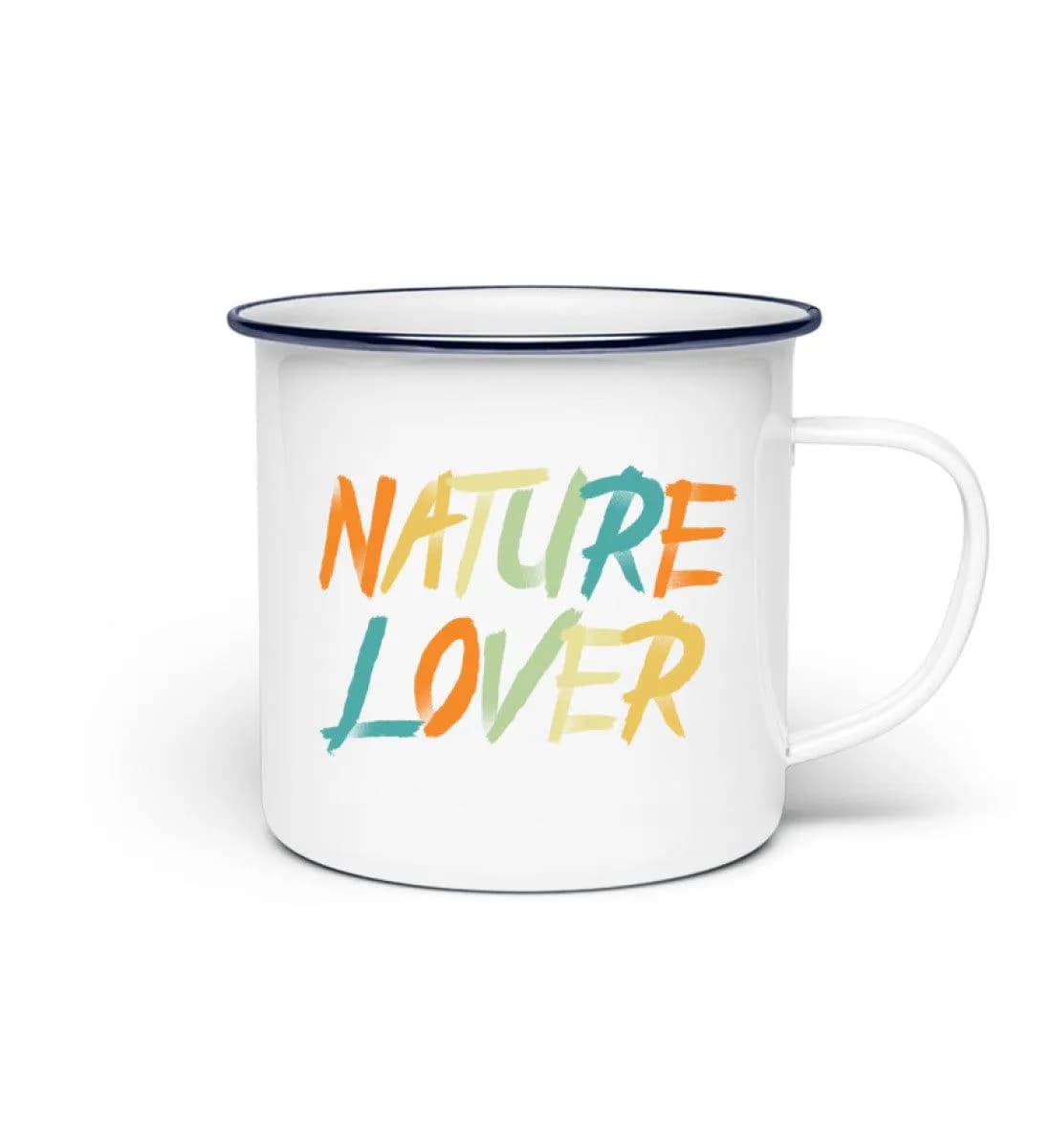 Nature Lover - Emaille Tasse 2