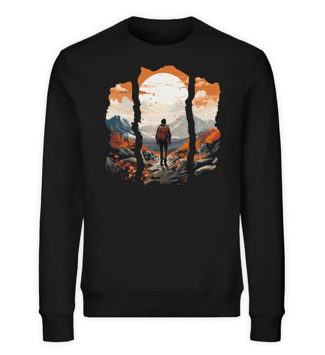 Hiking Autumn - Unisex Bio Sweatshirt