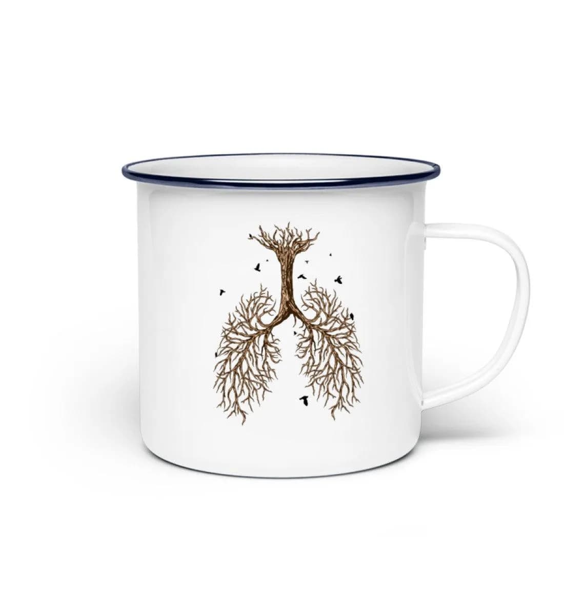 Lungenwurzel - Emaille Tasse 2