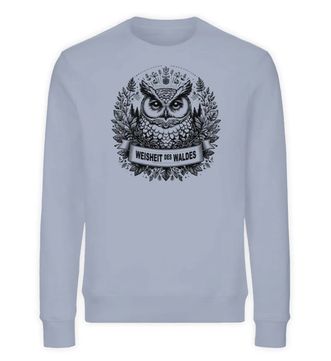 Weisheit des Waldes - Unisex Bio Sweatshirt 3