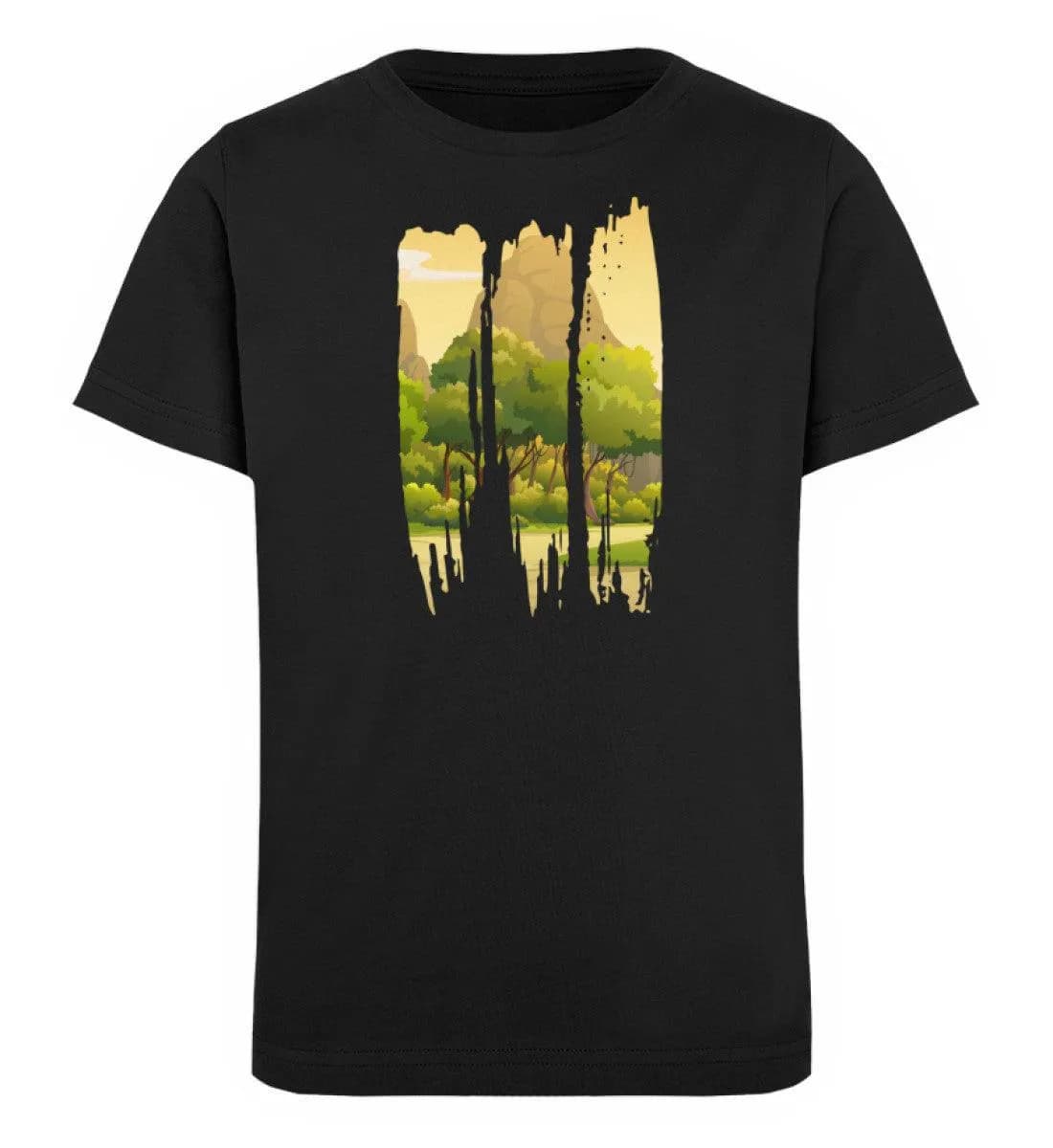 Lovely Nature Brush mountain - Kinder Bio T-Shirt