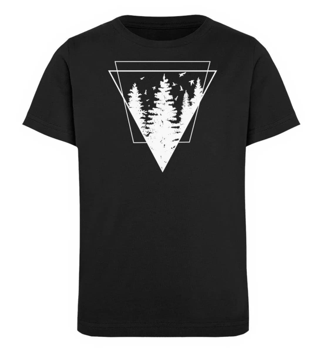 Wald im Dreieck  - Kinder Bio T-Shirt