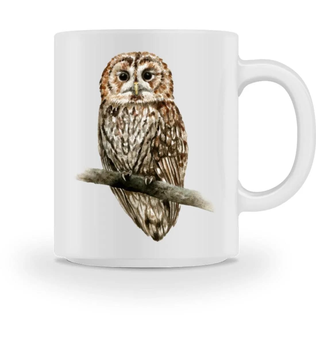 Owl Watercolor - Tasse 2