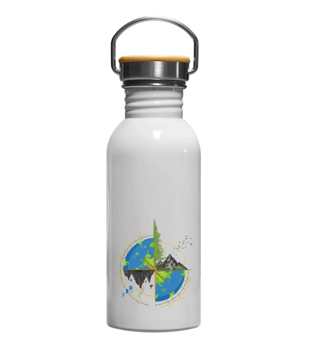 Nature earth - Edelstahl Trinkflasche