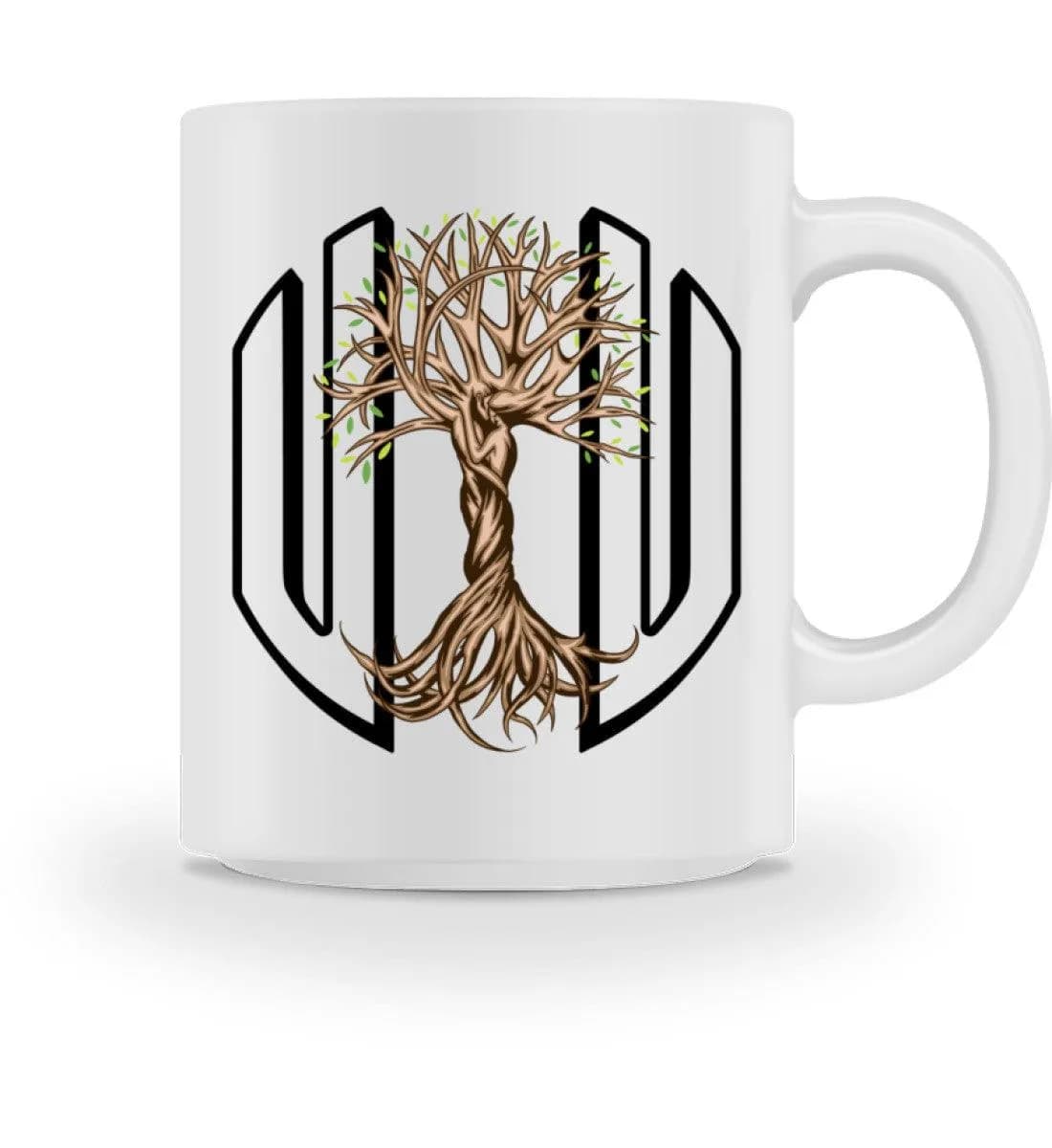 Uwaldu Logo Tree Couple - Tasse 2
