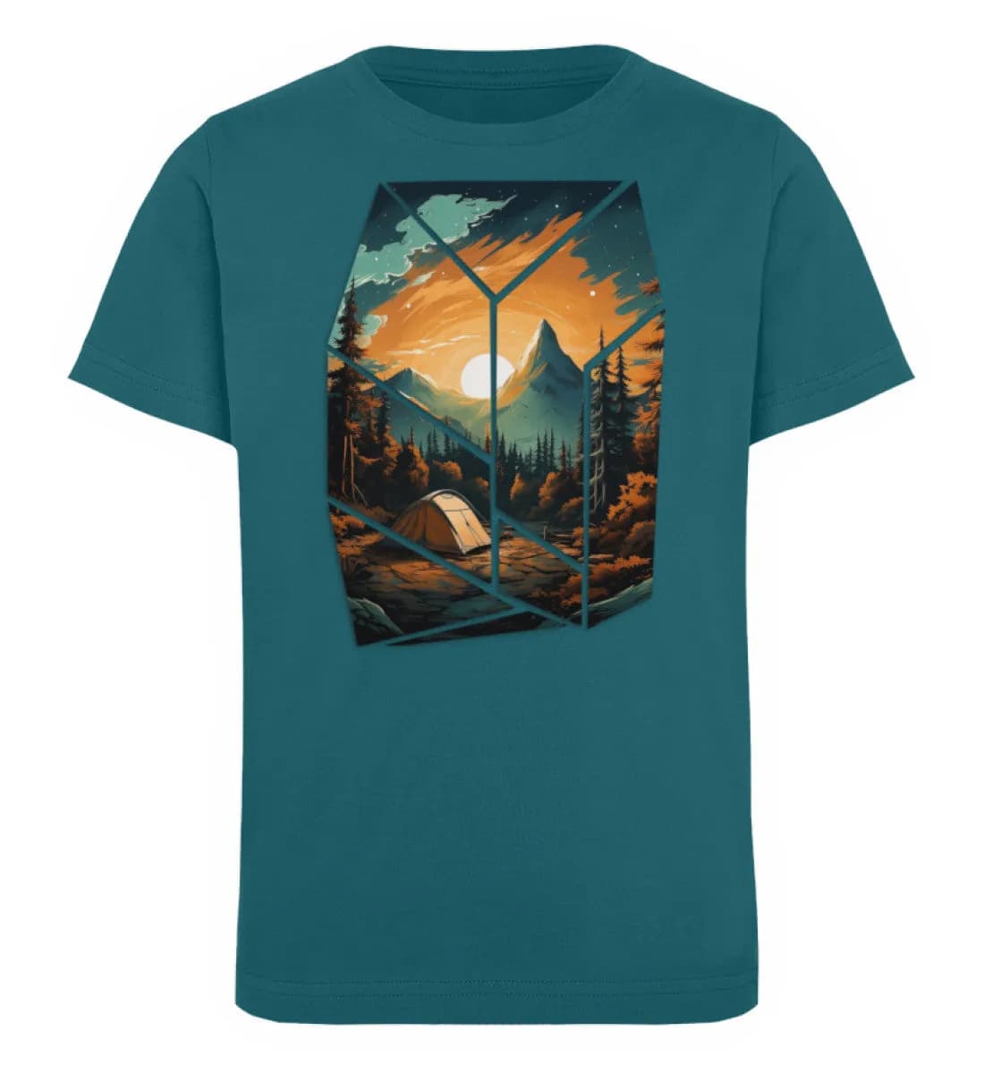 Camping in nature - Kinder Bio T-Shirt 5