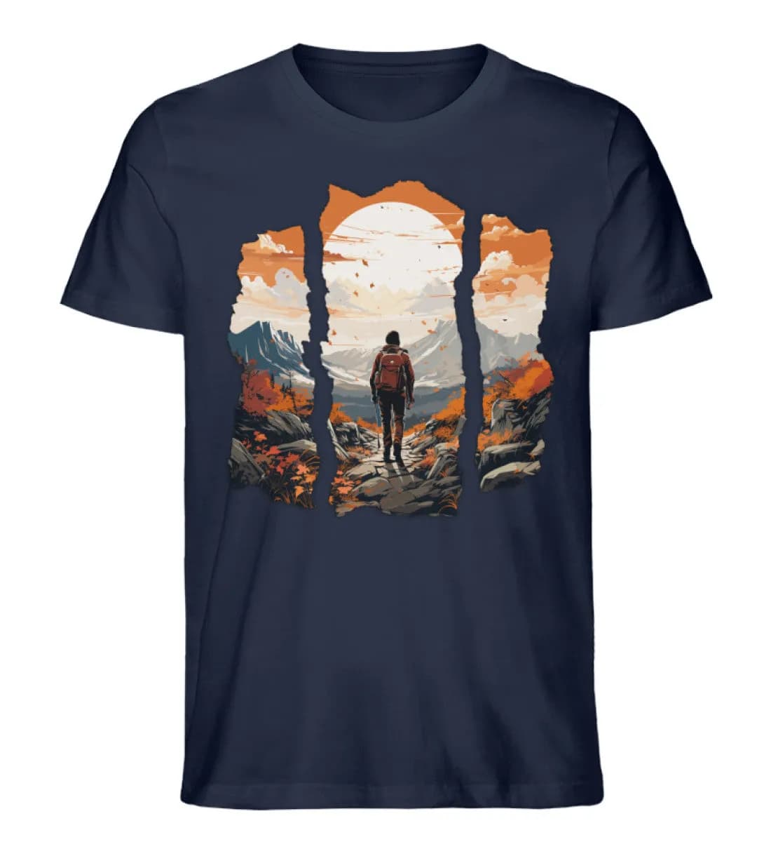 Hiking Autumn - Herren Premium Bio Shirt 2
