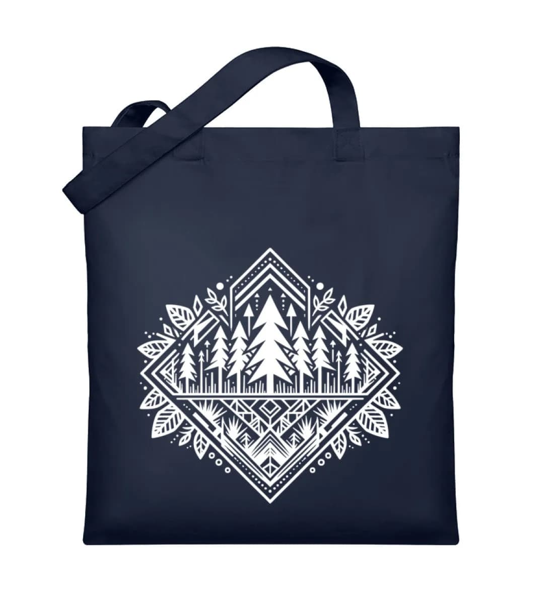 Pine trees - Organic Jutebeutel 2