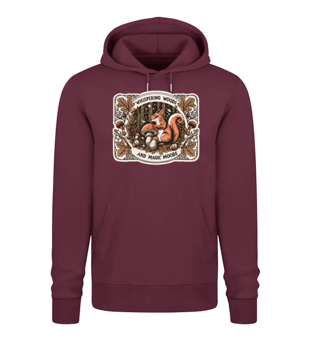 Whispering Woods Squirrel - Unisex Premium Bio Hoodie 3