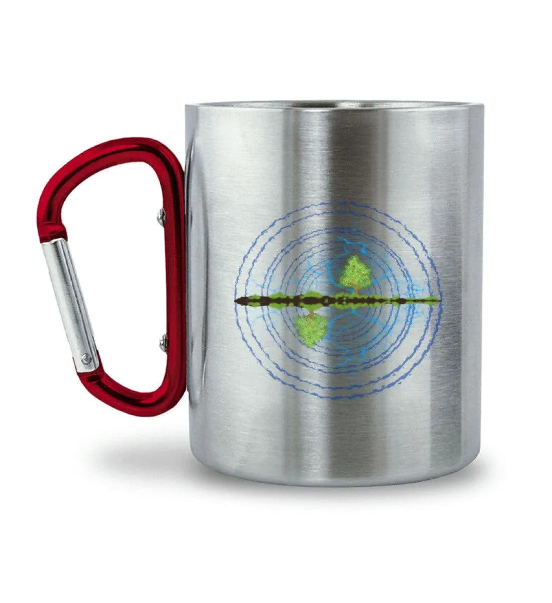 Nebulartrees - Edelstahltasse mit Karabinergriff 2