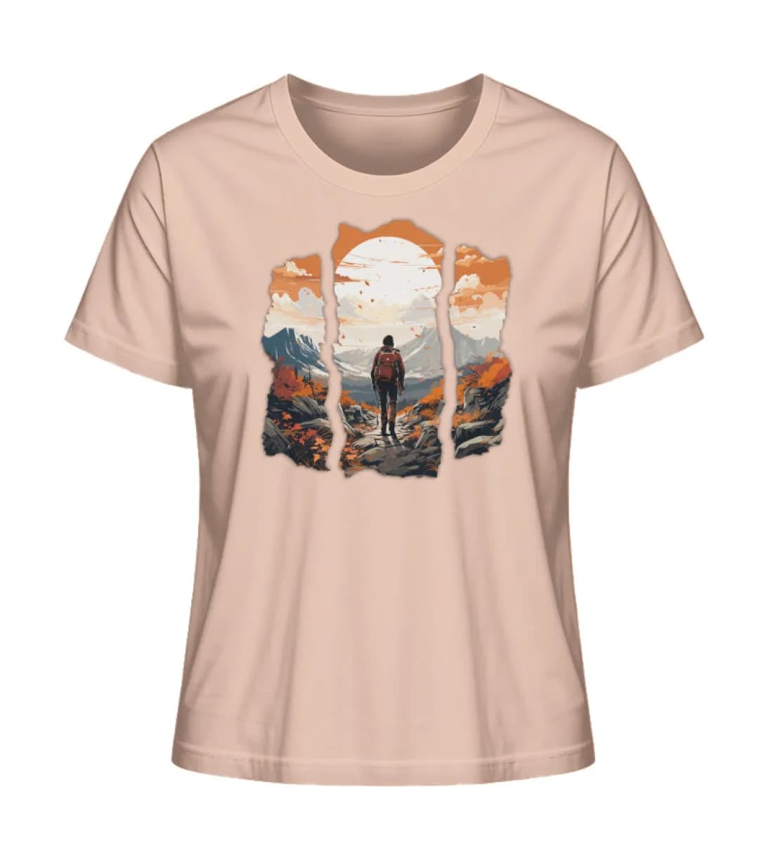Hiking Autumn - Damen Premium Bio Shirt 5