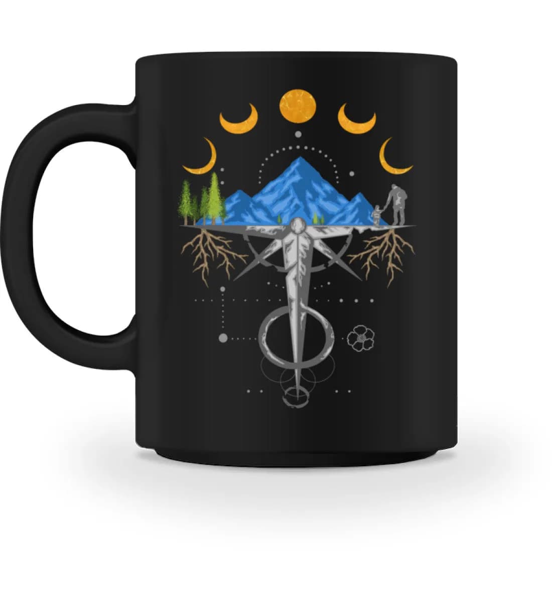 Harmonie der Berge - Tasse 2