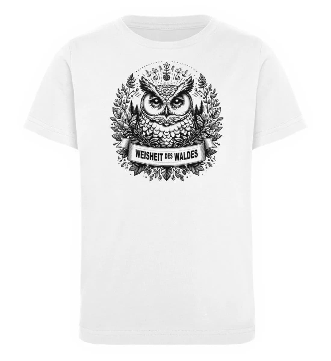 Weisheit des Waldes - Kinder Bio T-Shirt 4