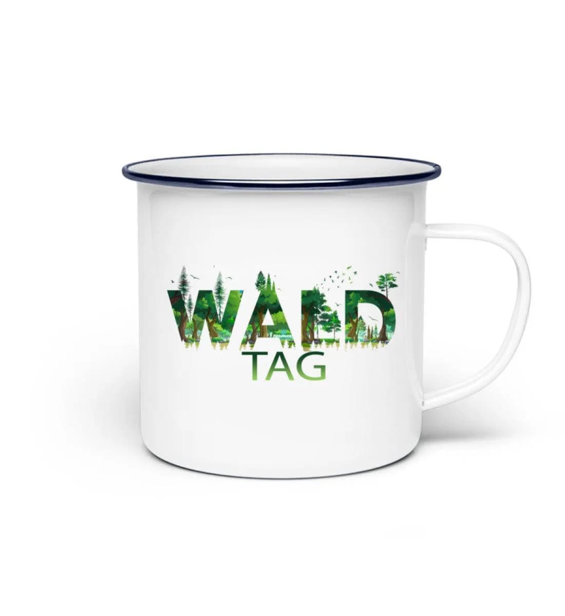 Wald Tag - Emaille Tasse 2