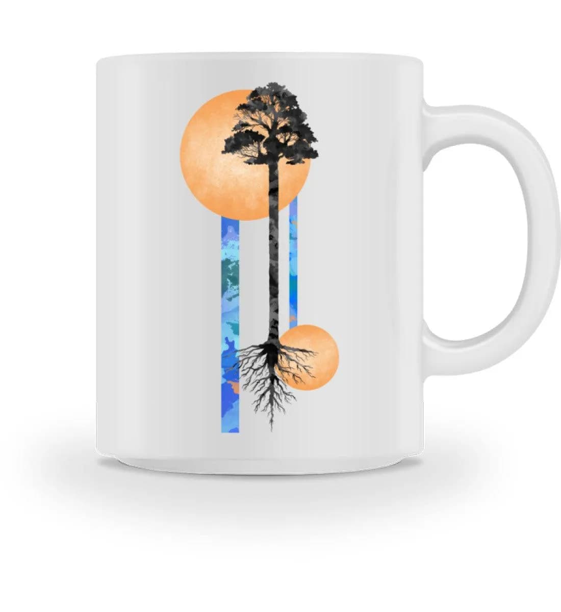 Long Watercolor tree - Tasse 3