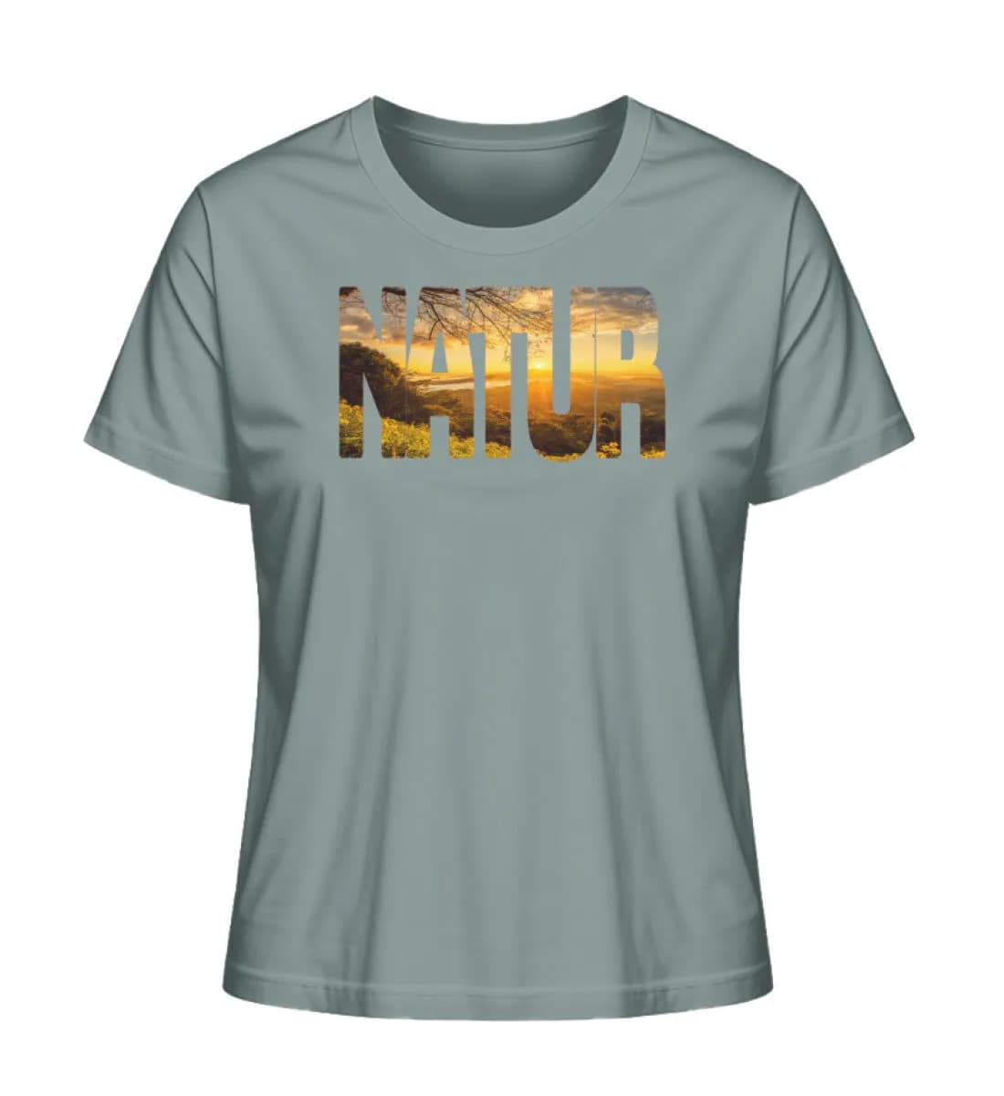Natur 2 - Damen Premium Bio Shirt 5