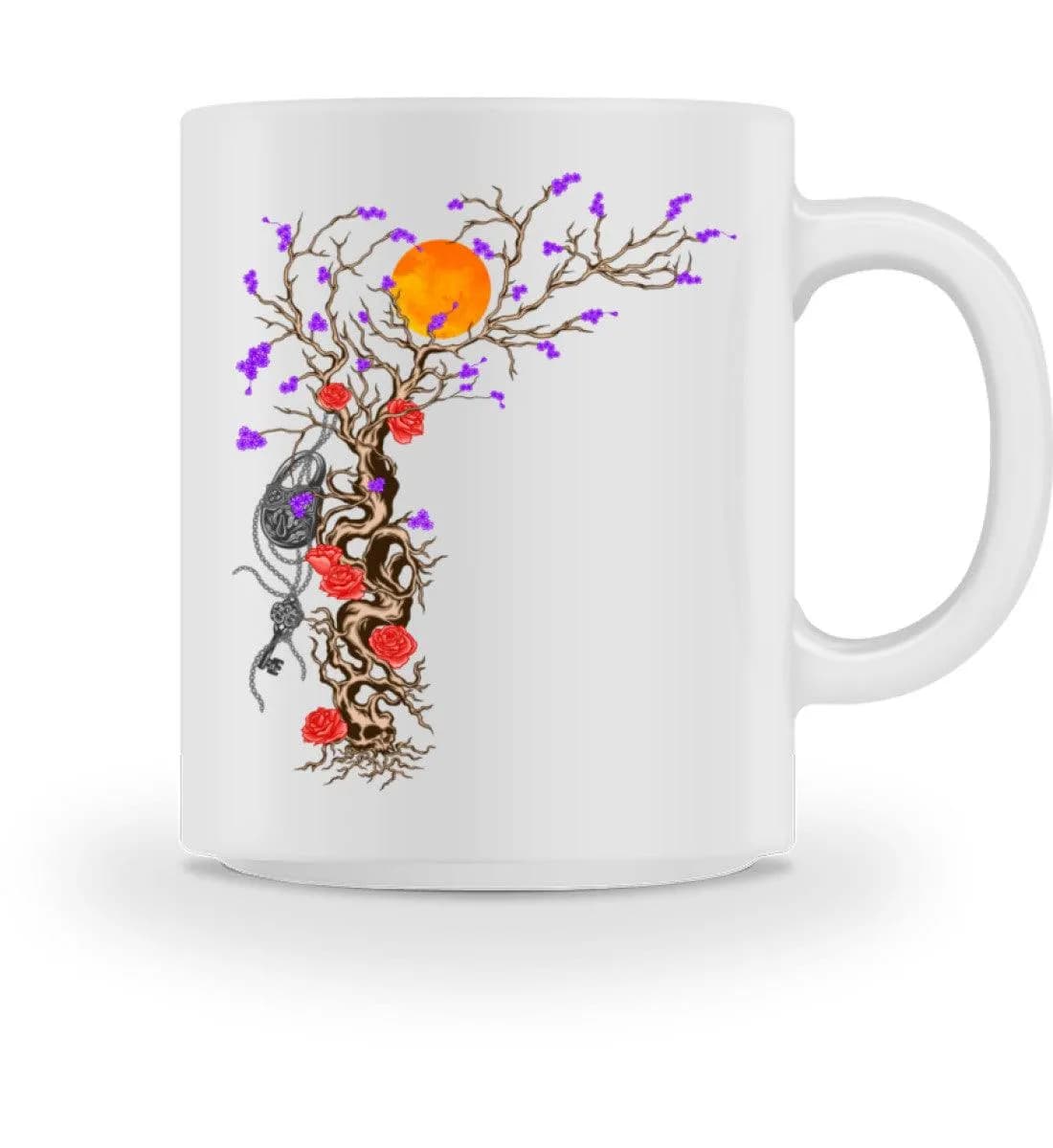 Padlock with roses - Tasse 3