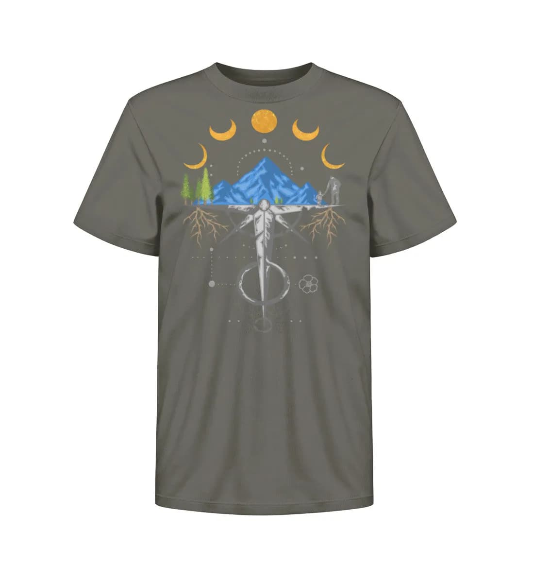 Harmonie der Berge - Kinder Bio T-Shirt 4