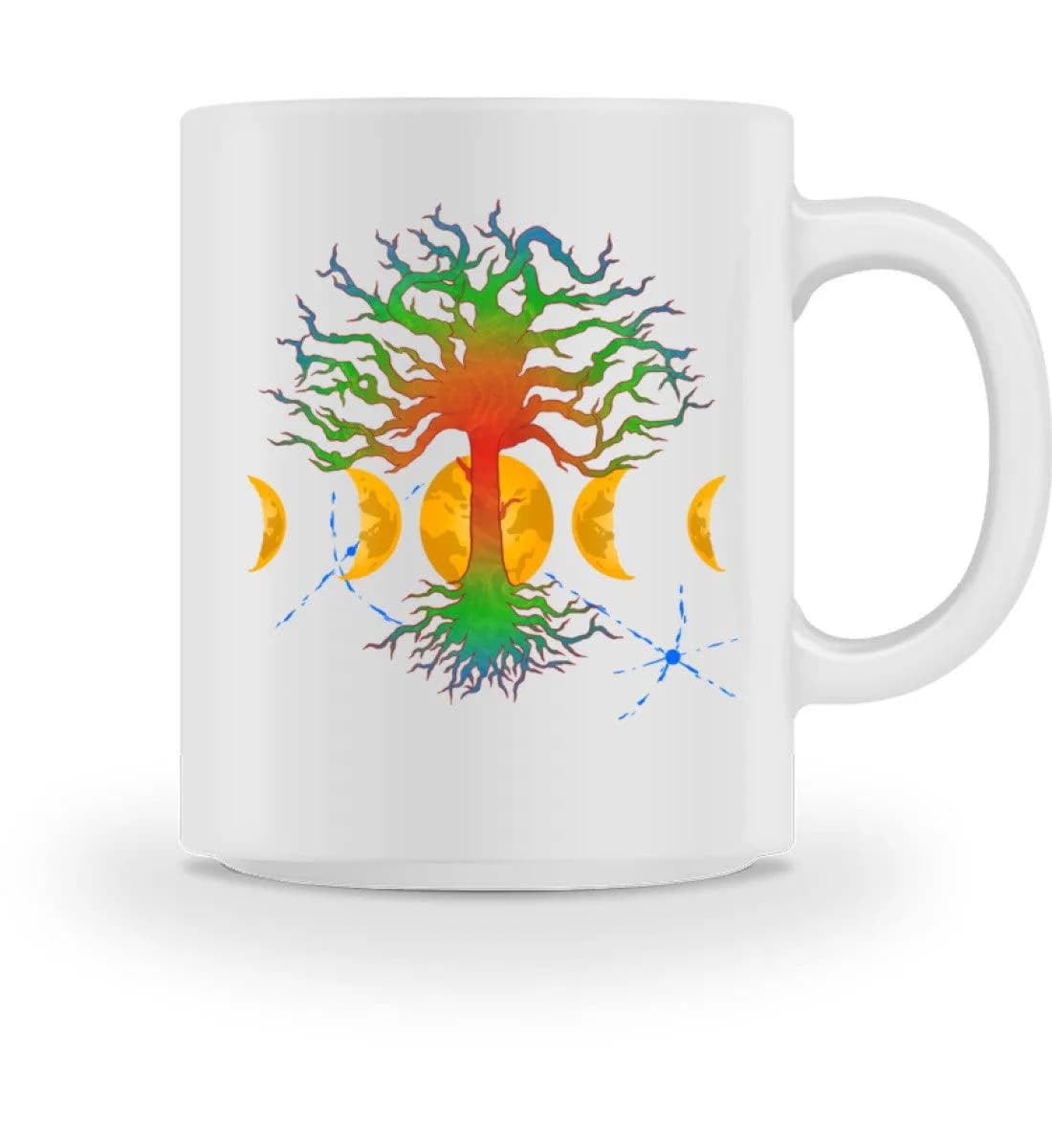 Hot Tree with moonphases - Tasse 2