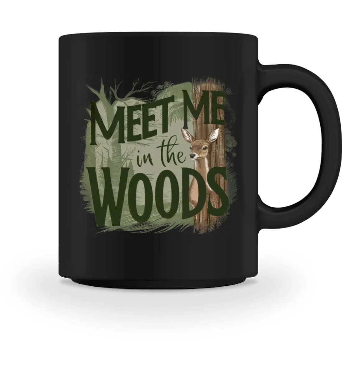 Meet me in the woods deer - Tasse 4
