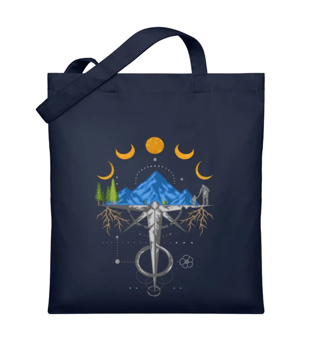 Harmonie der Berge - Organic Jutebeutel 2