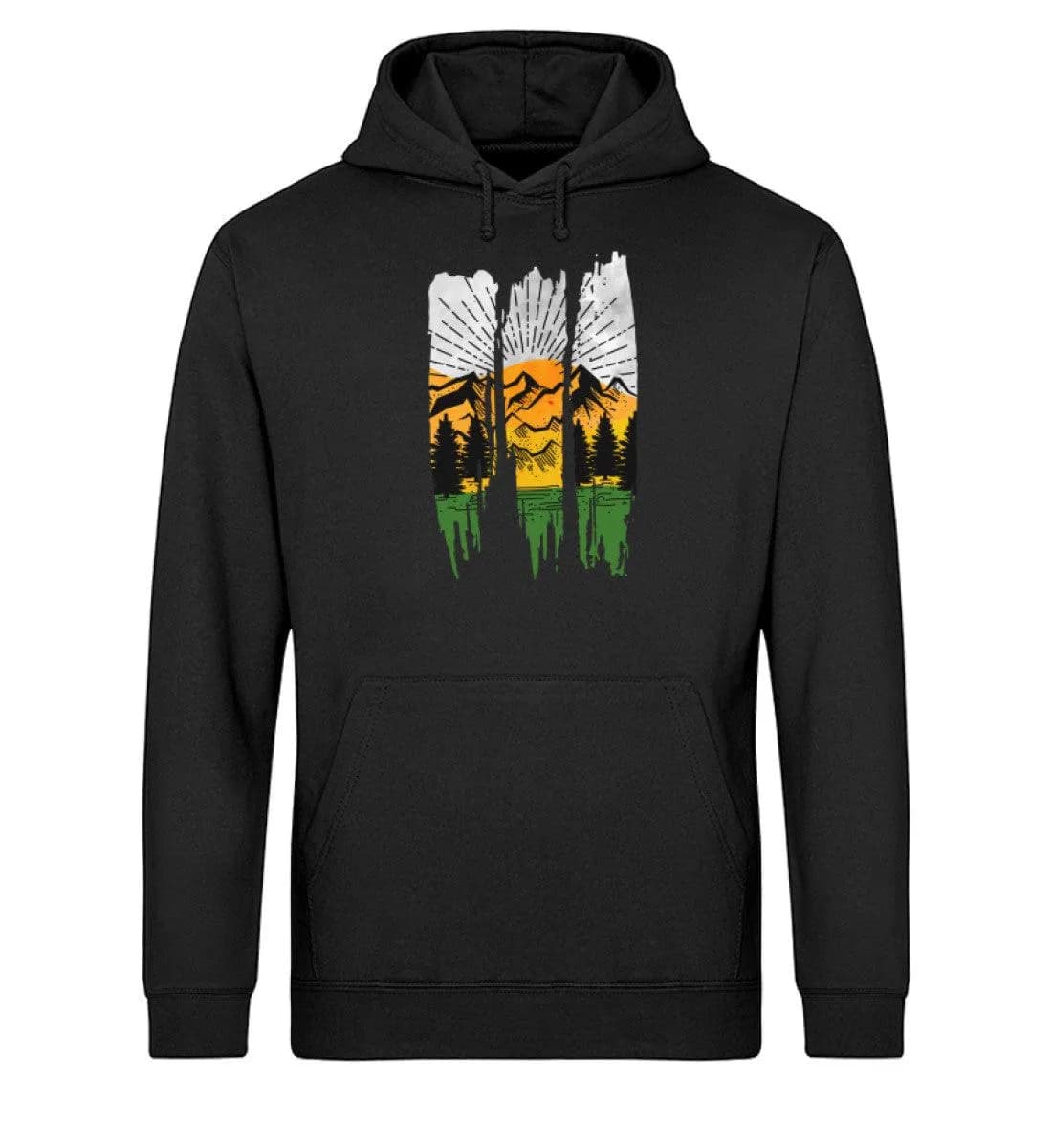 Lovely Nature Brush - Unisex Basic Bio Hoodie