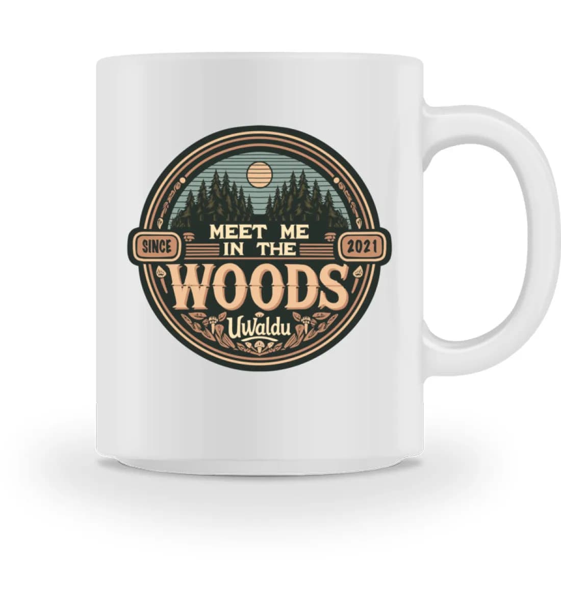 Meet me in the Woods round - Tasse 3
