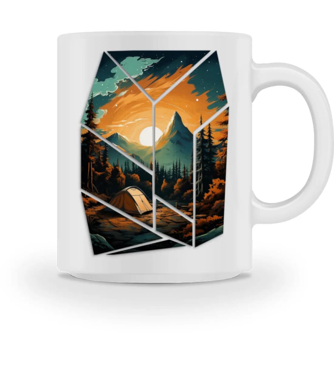Camping in nature - Tasse 3