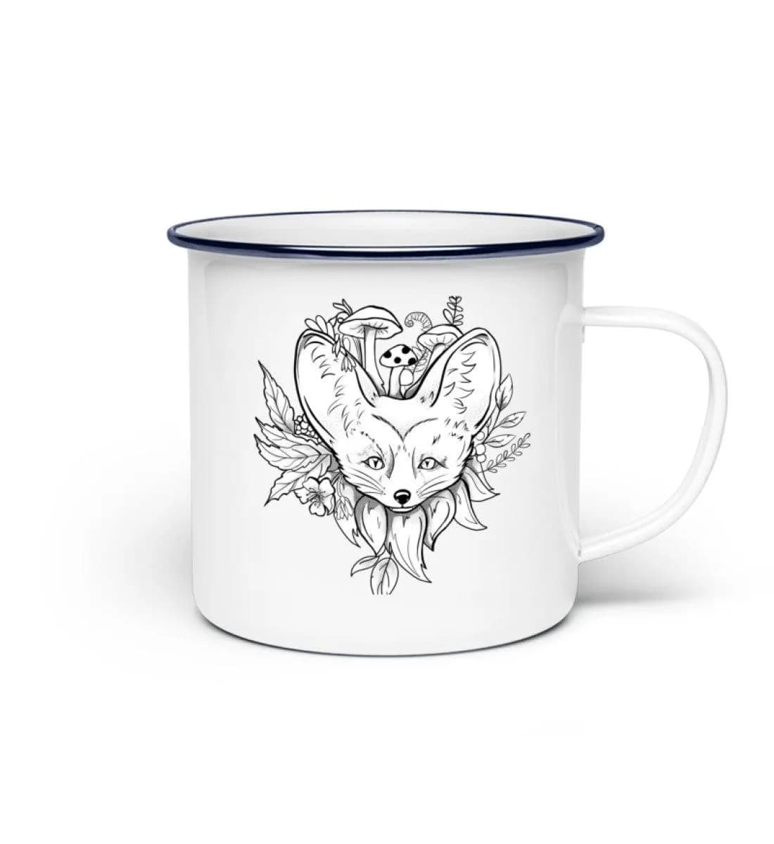 Wüstenfuchs - Emaille Tasse 4