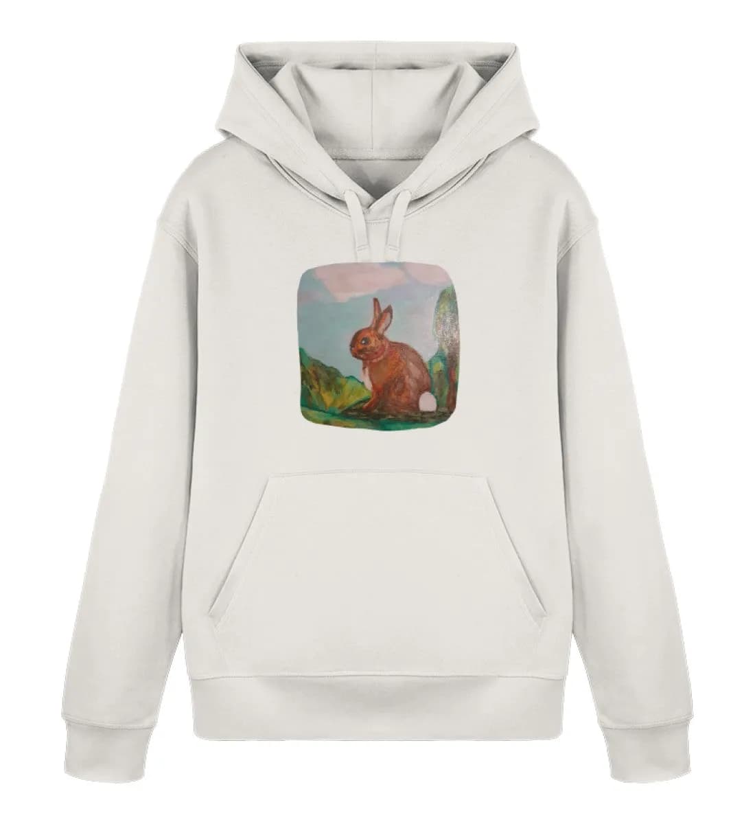 Tiere des Waldes 2  - Unisex Basic Bio Hoodie 3