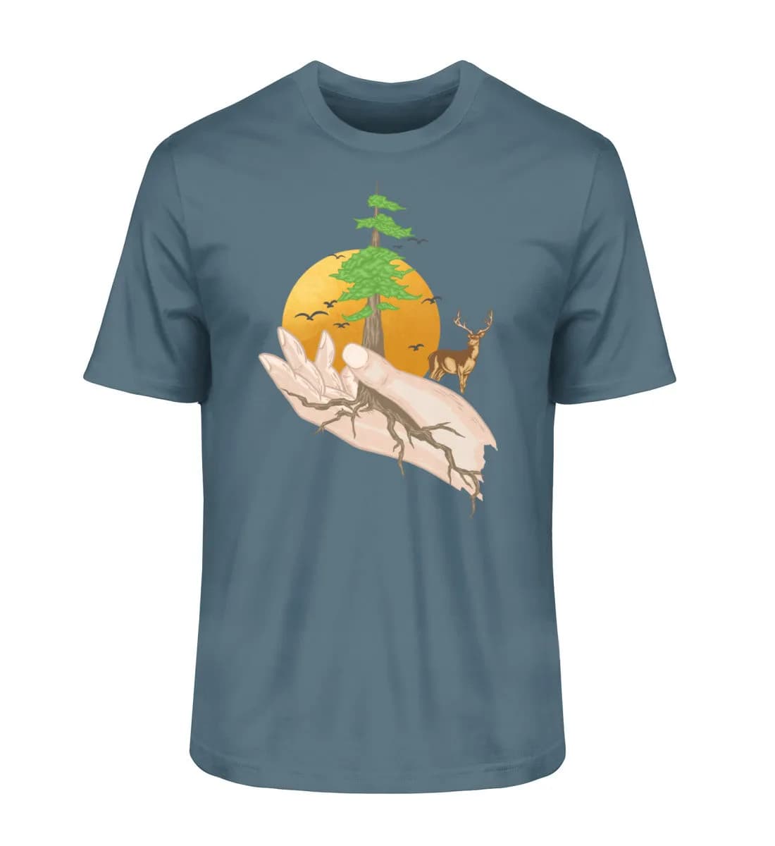 Root hands - Herren Premium Bio Shirt 4
