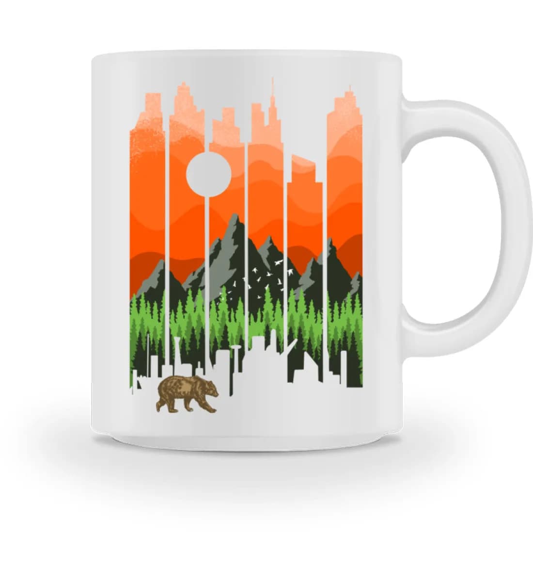 Nature Landscape Sunset - Tasse 3