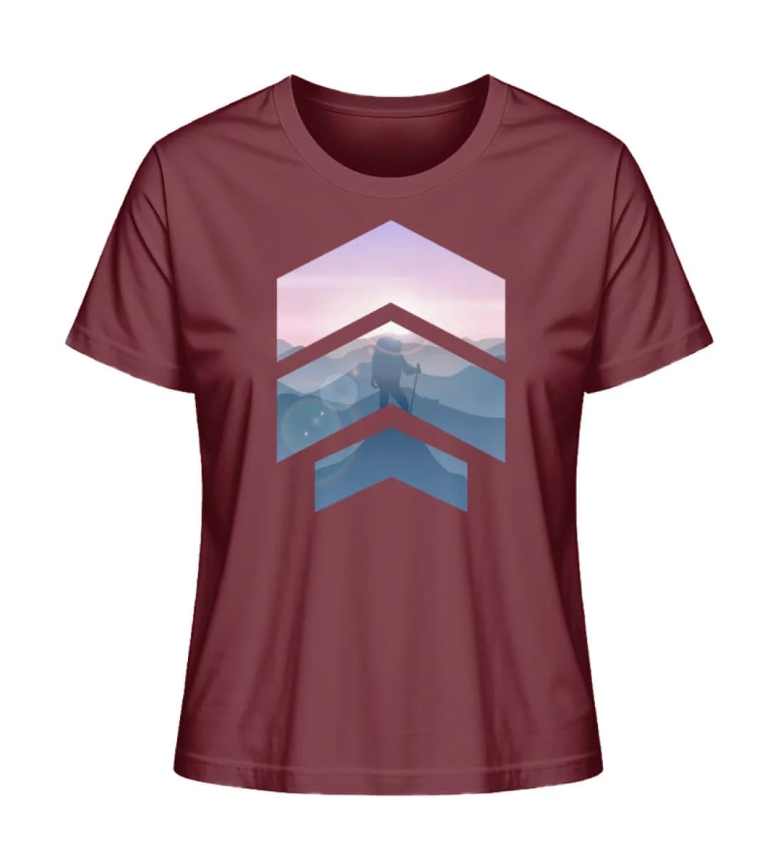 Hiking Arrow - Damen Premium Bio Shirt 3