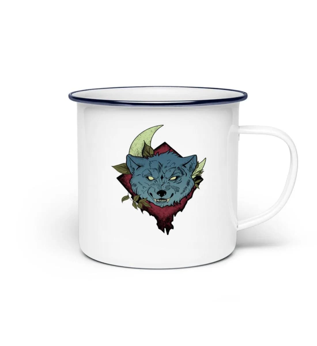 Bad wolf - Emaille Tasse 2
