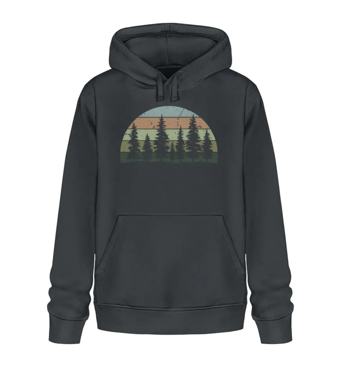 Wald Retro - Unisex Basic Bio Hoodie 5
