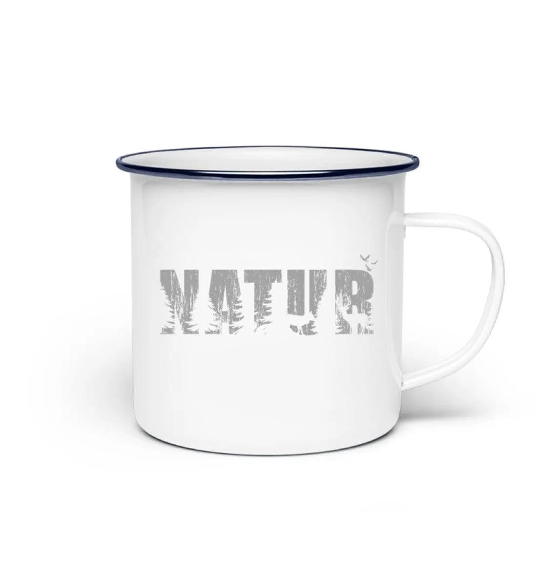 Natur - Emaille Tasse 2