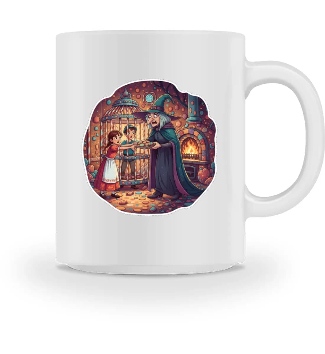 Gretel überlistet die Hexe  - Tasse 4