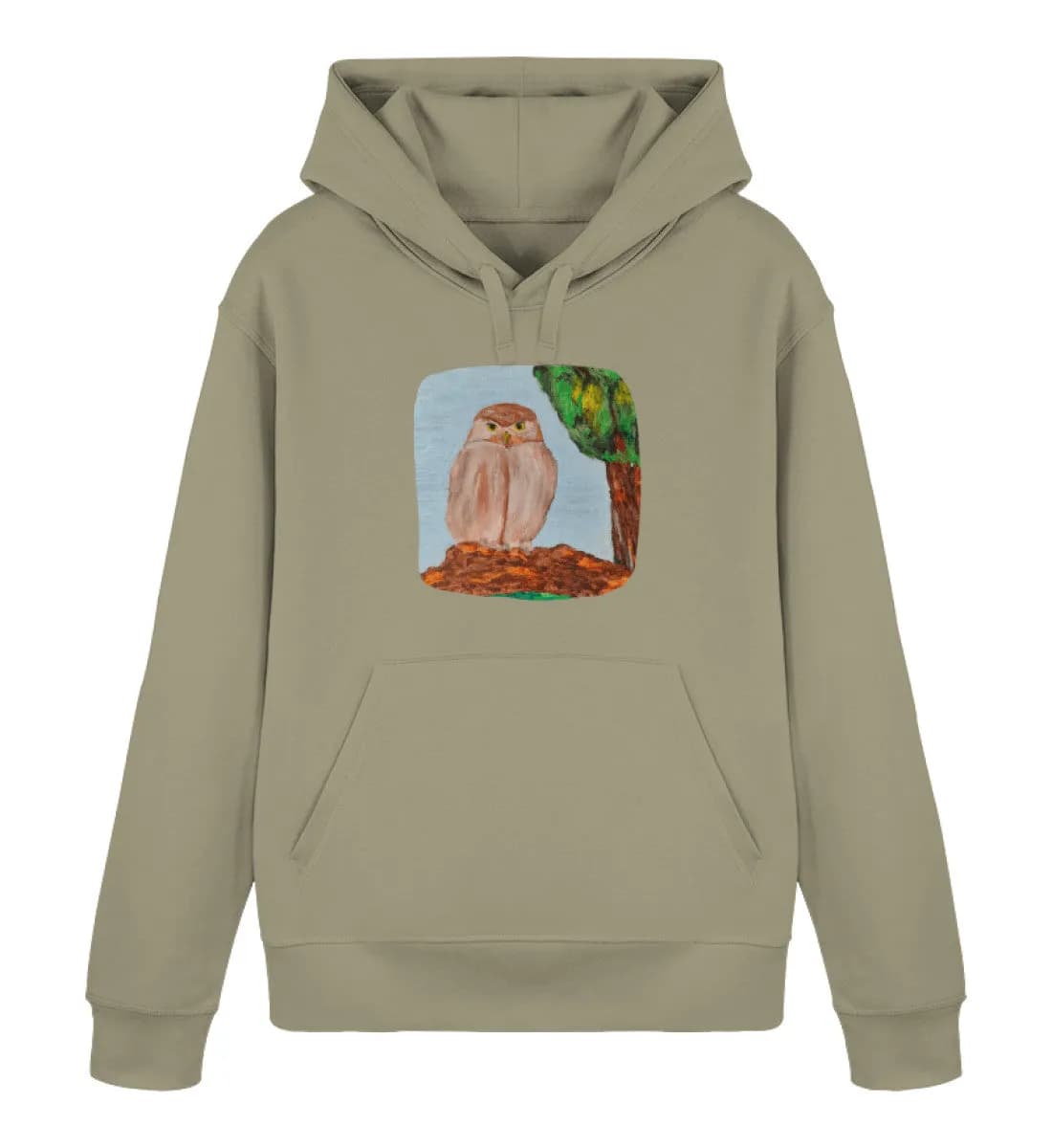 Tiere des Waldes 1  - Unisex Basic Bio Hoodie 4