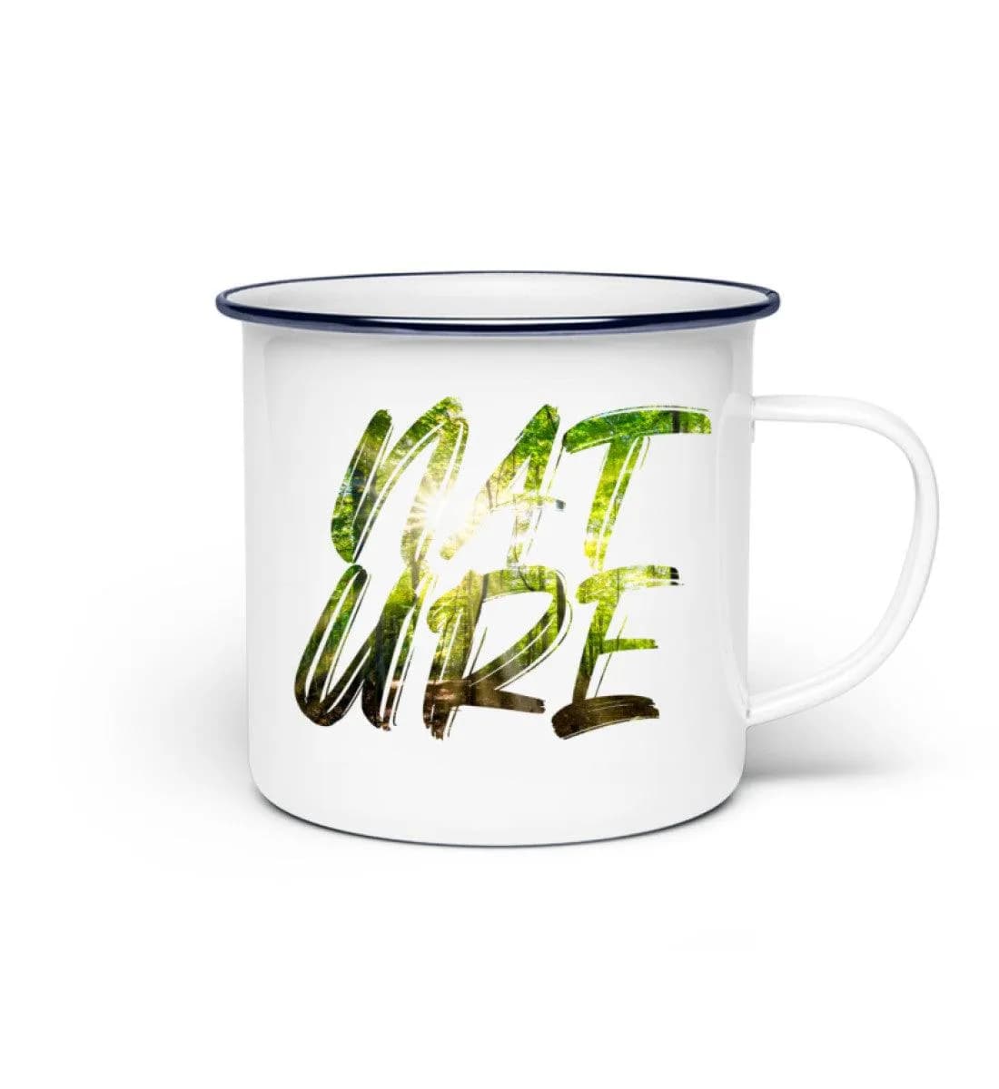 Nature - Emaille Tasse 2