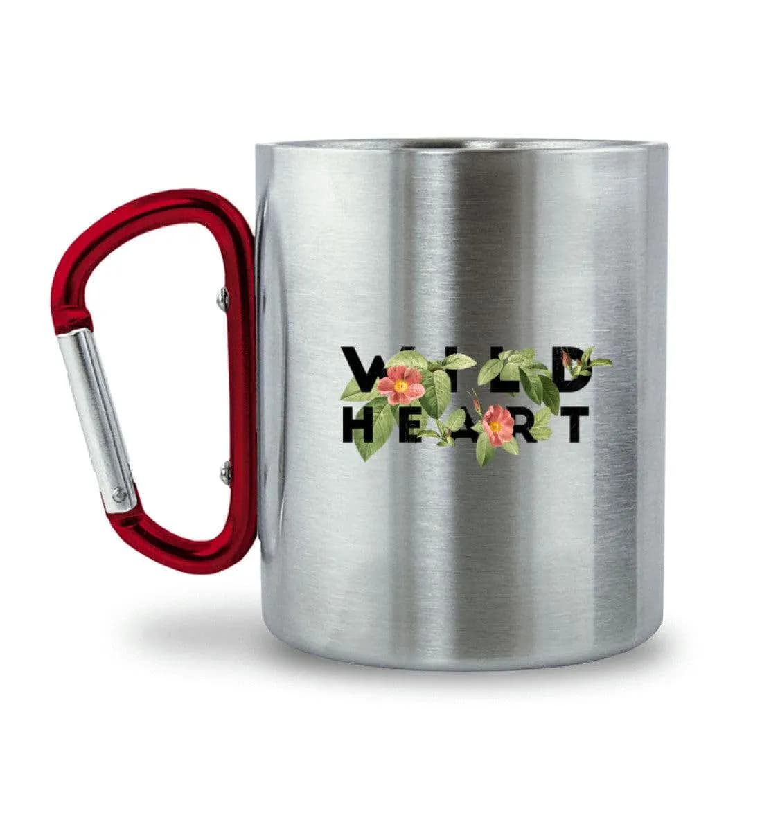 Wild Heart - Edelstahltasse mit Karabinergriff 2