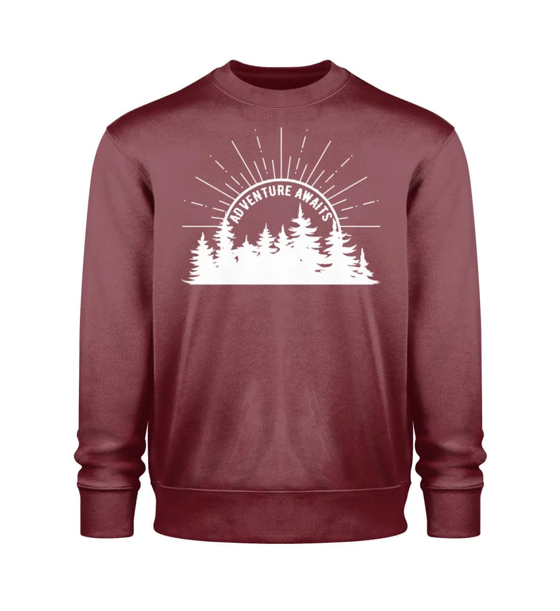 Adventure Awaits - Unisex Bio Sweatshirt 3