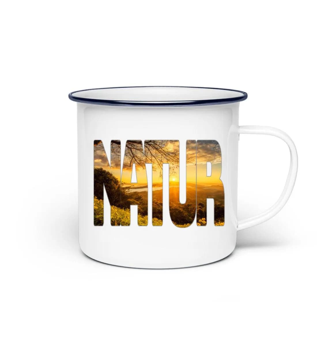 Natur 2 - Emaille Tasse 2