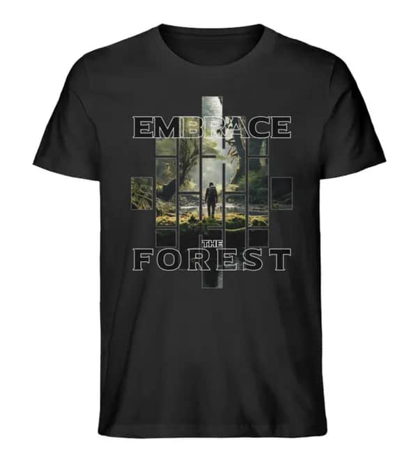 Embrace the forest - Herren Premium Bio Shirt
