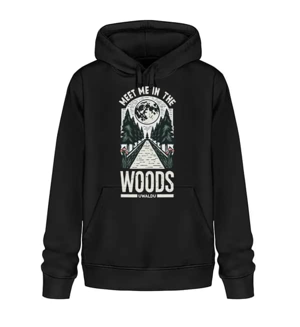 Meet me in the Woods - Unisex Basic Bio Hoodie